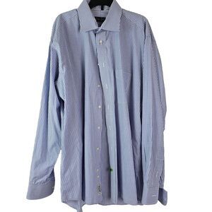 Gitman‎ Bros Vintage Plaid Button-Up Shirt 16.5 x 35 Men's Preppy Business